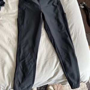 Lululemon leggings size 6 gray/black